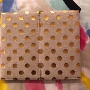 Kate Spade Polka Dot Two-Fold Planner